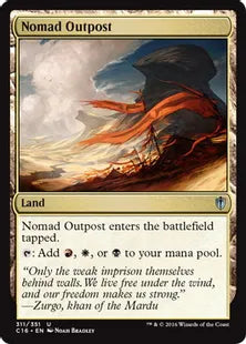 《遊牧民の前哨地/Nomad Outpost》[C16] 土地U