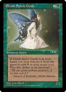 《Elvish Spirit Guide》[ALL] 緑U