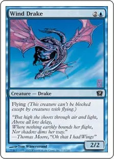 《風のドレイク/Wind Drake》[9ED] 青C