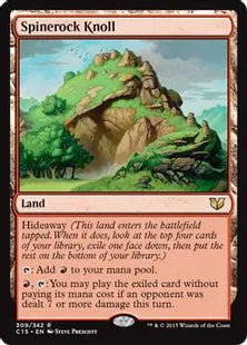 《背骨岩の小山/Spinerock Knoll》[C15] 土地R