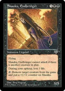 《終末を招く者ショークー/Shauku, Endbringer》[MIR] 黒R