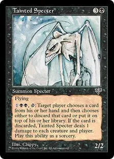 《烙印の死霊/Tainted Specter》[MIR] 黒R