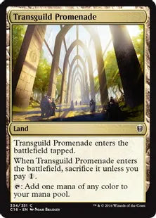 《ギルド渡りの遊歩道/Transguild Promenade》[C16] 土地C