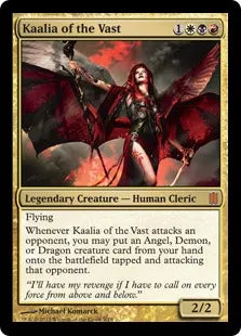 《巨大なるカーリア/Kaalia of the Vast》[CMA] 金R
