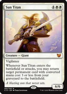 《太陽のタイタン/Sun Titan》[C15] 白R