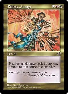《ダメージ反射/Reflect Damage》[MIR] 金R