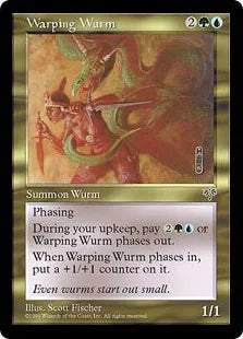 《ねじれのワーム/Warping Wurm》[MIR] 金R