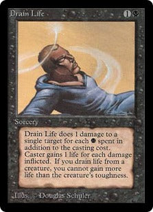 《生命吸収/Drain Life》[LEA] 黒C