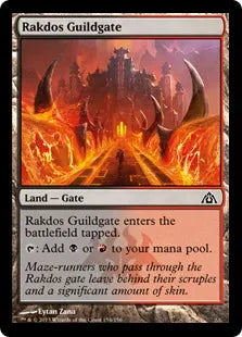 《ラクドスのギルド門/Rakdos Guildgate》[DGM] 土地C