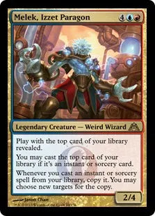 《イゼットの模範、メーレク/Melek, Izzet Paragon》[DGM] 金R