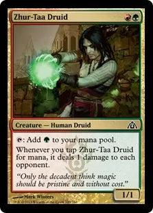 《ザル＝ターのドルイド/Zhur-Taa Druid》[DGM] 金C