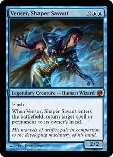 《造物の学者、ヴェンセール/Venser, Shaper Savant》[FtV:Twenty] 青