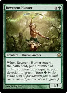 《恭しき狩人/Reverent Hunter》[THS] 緑R
