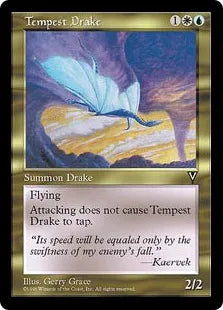 《嵐のドレイク/Tempest Drake》[VIS] 金U