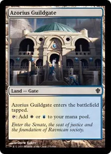 《アゾリウスのギルド門/Azorius Guildgate》[C13] 土地C