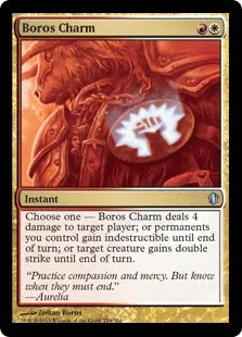 《ボロスの魔除け/Boros Charm》[C13] 金U
