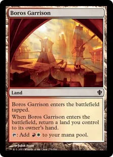 《ボロスの駐屯地/Boros Garrison》[C13] 土地C