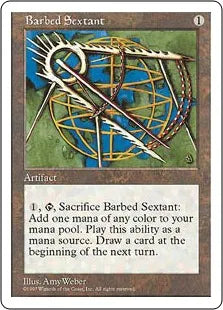 《逆刺の六分儀/Barbed Sextant》[5ED] 茶C