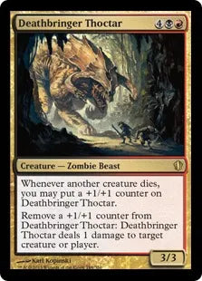 《死を運ぶソクター/Deathbringer Thoctar》[C13] 金R