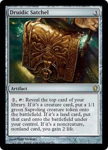 《ドルイドの物入れ/Druidic Satchel》[C13] 茶R