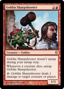 《ゴブリンの名手/Goblin Sharpshooter》[C13] 赤R