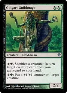 《ゴルガリのギルド魔道士/Golgari Guildmage》[C13] 混U