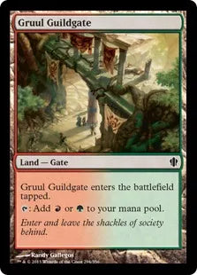 《グルールのギルド門/Gruul Guildgate》[C13] 土地C