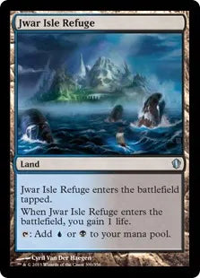 《ジュワー島の隠れ家/Jwar Isle Refuge》[C13] 土地U