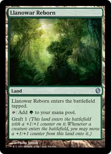 《ラノワールの再生地/Llanowar Reborn》[C13] 土地U