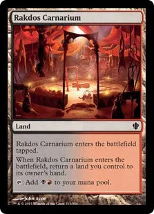 《ラクドスの肉儀場/Rakdos Carnarium》[C13] 土地C