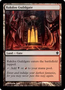 《ラクドスのギルド門/Rakdos Guildgate》[C13] 土地C