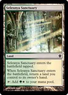 《セレズニアの聖域/Selesnya Sanctuary》[C13] 土地C