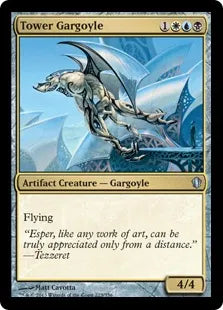 《塔のガーゴイル/Tower Gargoyle》[C13] 金U