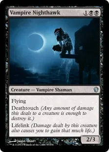 《吸血鬼の夜鷲/Vampire Nighthawk》[C13] 黒U
