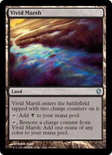 《鮮烈な湿地/Vivid Marsh》[C13] 土地U