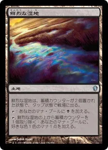 《鮮烈な湿地/Vivid Marsh》[C13] 土地U
