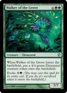 《木立を歩むもの/Walker of the Grove》[C13] 緑U