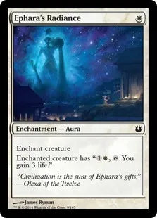 《エファラの輝き/Ephara's Radiance》[BNG] 白C