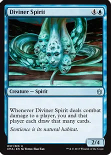 《易者の霊/Diviner Spirit》[CMA17] 青U