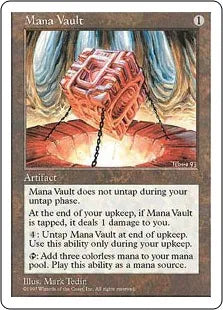 《魔力の櫃/Mana Vault》[5ED] 茶R
