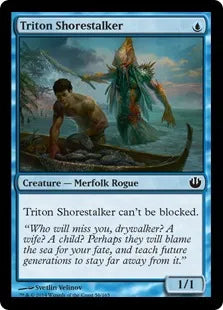 《トリトンの岸忍び/Triton Shorestalker》[JOU] 青C