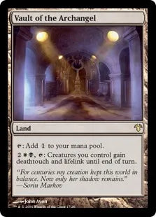 《大天使の霊堂/Vault of the Archangel》[MED14] 土地R