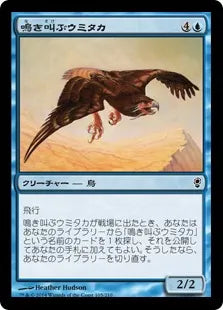 《鳴き叫ぶウミタカ/Screaming Seahawk》[CNS] 青C