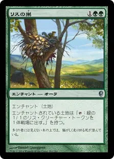 《リスの巣/Squirrel Nest》[CNS] 緑U