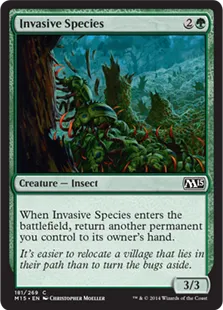 《侵入する生物種/Invasive Species》[M15] 緑C