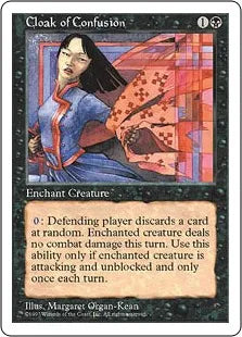 《困惑の外套/Cloak of Confusion》[5ED] 黒C