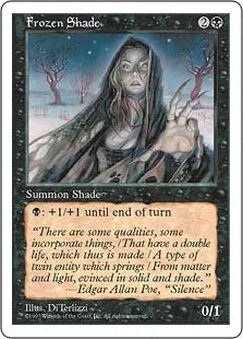 《凍てつく影/Frozen Shade》[5ED] 黒C