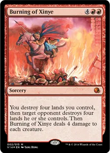 《新野の火計/Burning of Xinye》[FtV:Annihilation] 赤