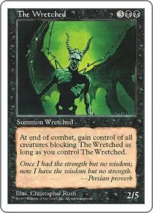 《卑劣なる者/The Wretched》[5ED] 黒R
