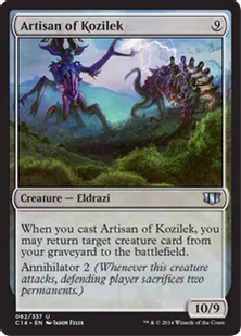 《コジレックの職工/Artisan of Kozilek》[C14] 無U